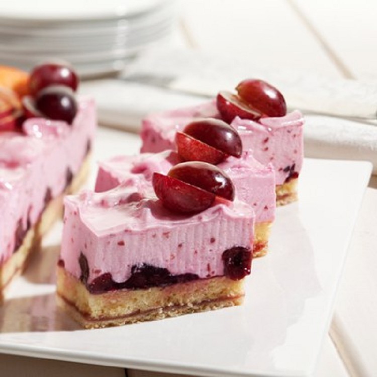 Bavaroispoeder yoghurt - kers