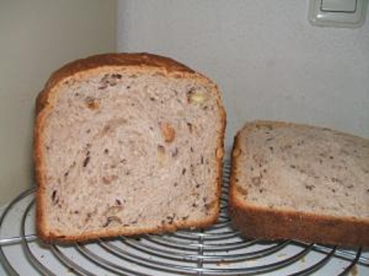 Mix voor Noten-rozijnenbrood
