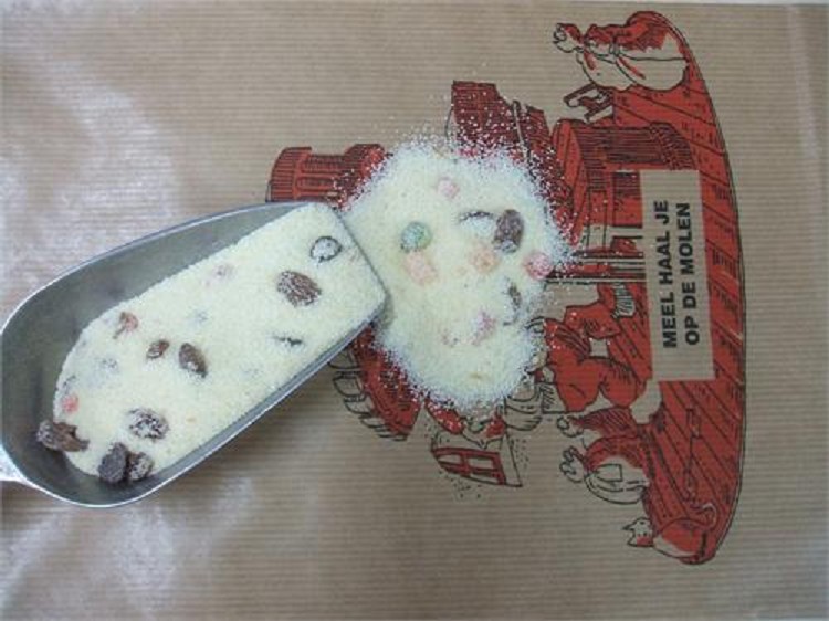 Tarwegriesmeel met vruchtjes