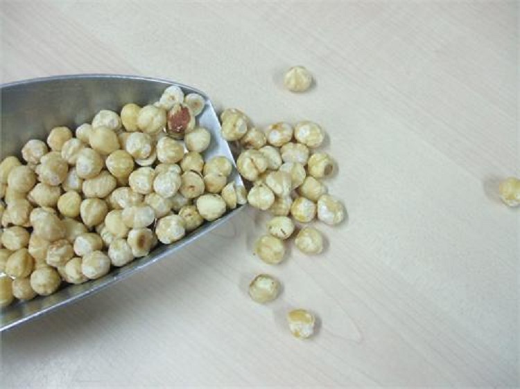 Hazelnoten blank