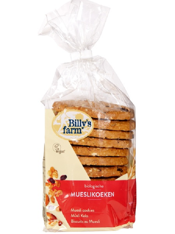 Mueslikoeken biologisch 260 gram