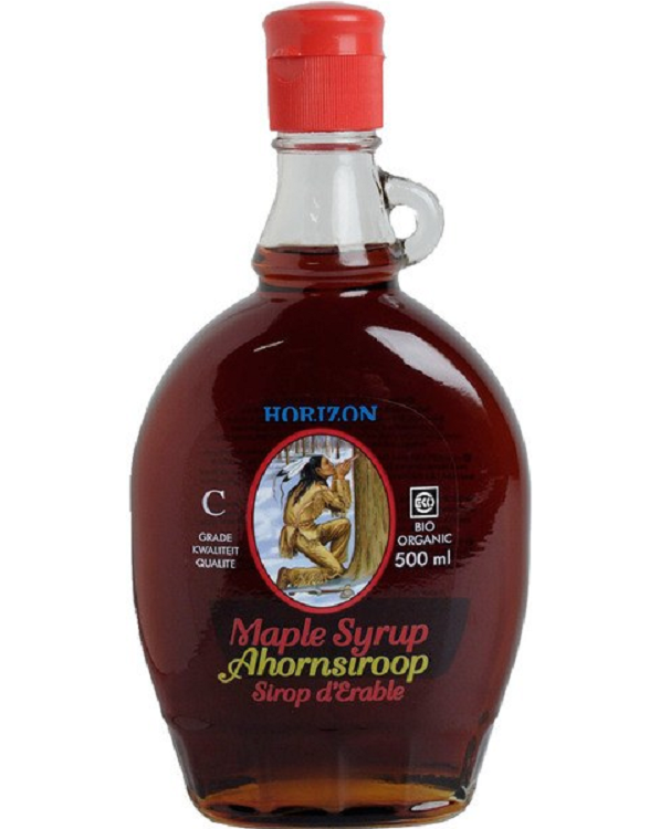 Ahornsiroop biologisch 500 ml.