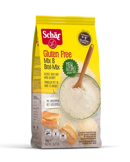 Mix B glutenvrije broodmix 1 kg.