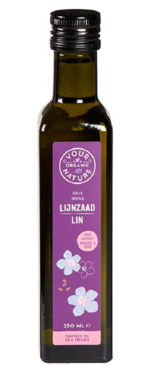 Lijnzaadolie biologisch 250 ml