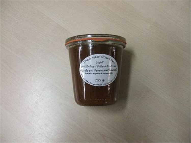 Appel- en Perenbeleg met kaneel 295 gram