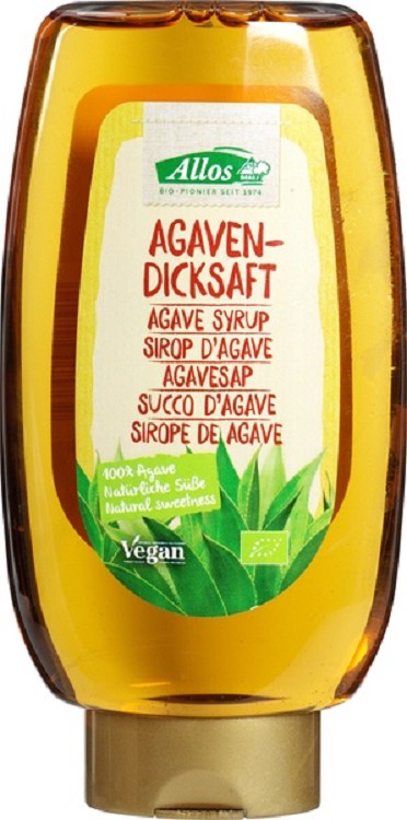 Agavesiroop biologisch 500 ml.